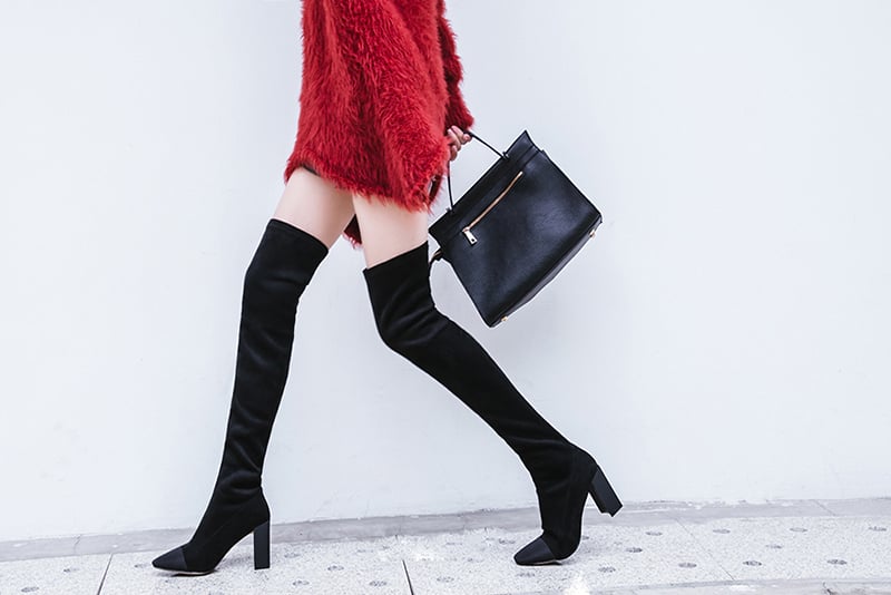 best thigh high boots style lookbook 