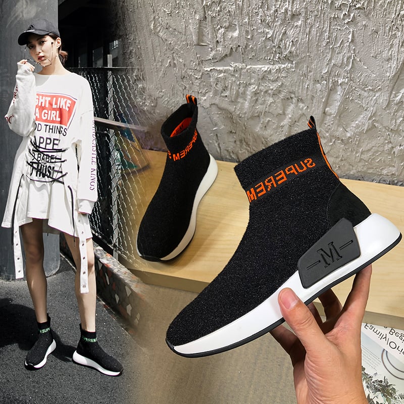 Sock sneakers trend is given a new name 