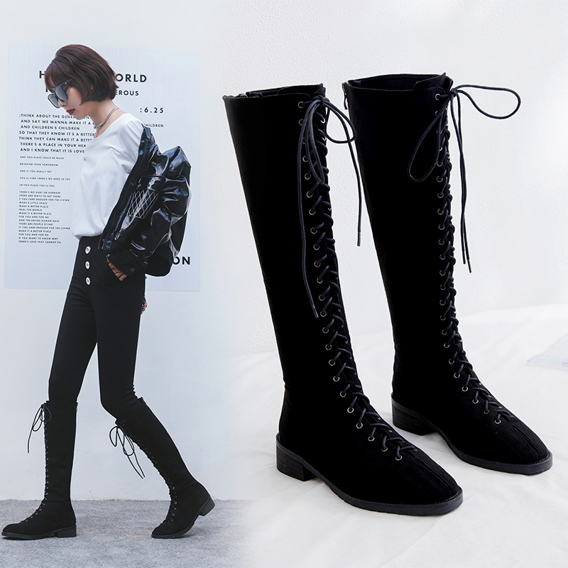 thigh high combat boots outfit