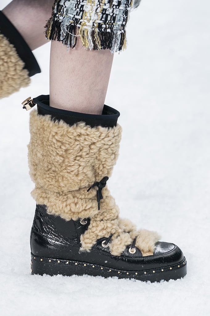 chanel snow boots 2019