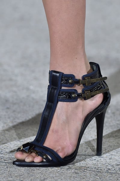 Anthony Vaccarello Spring 2015 Shoes