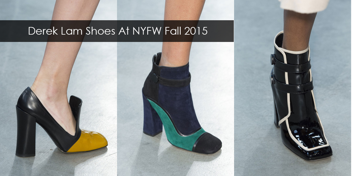 Derek Lam Shoes At New York Fashion Week Fall Winter 2015 -2016