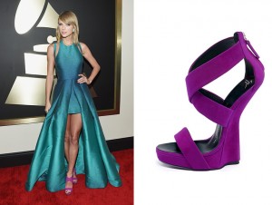 taylor-swift-grammys-2015-red-carpet-shoes
