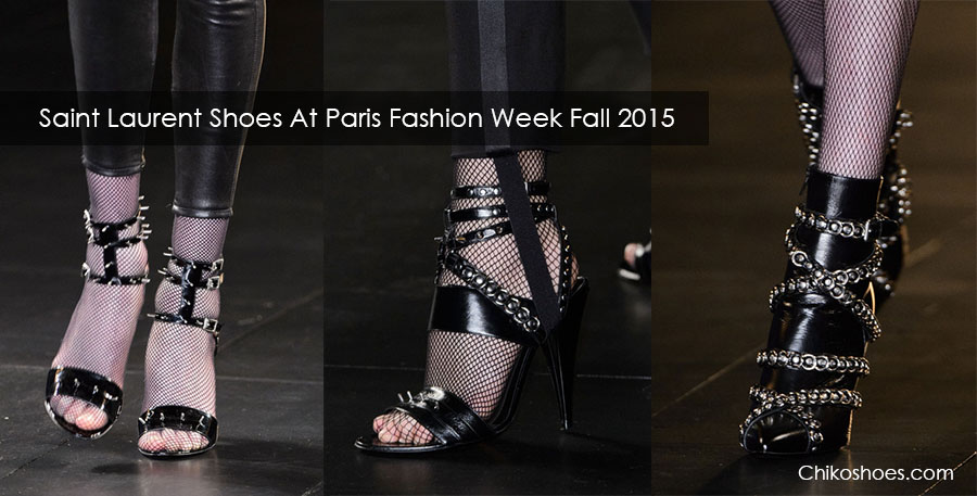 Saint Laurent Shoes At Paris Fashion Week Fall Winter 2015/2016