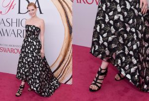 jessica-chastain-cfda-2016-shoes