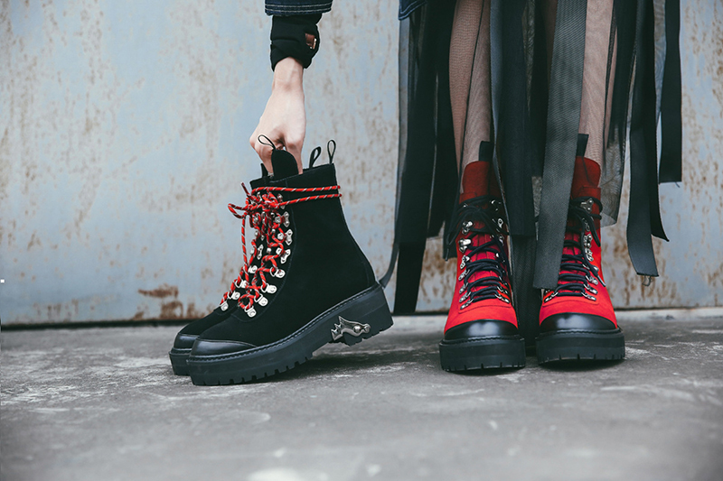 military combat boots trend