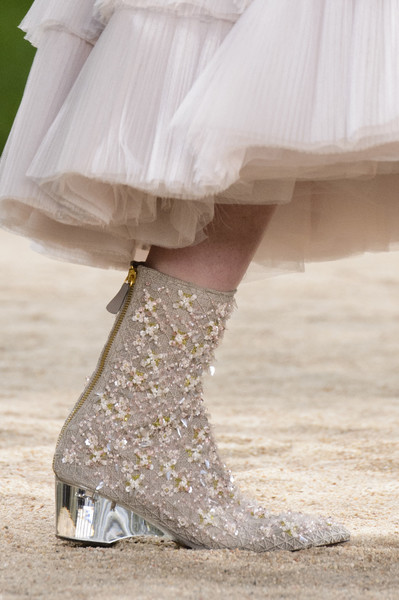 Chanel shoes haute couture spring 2018