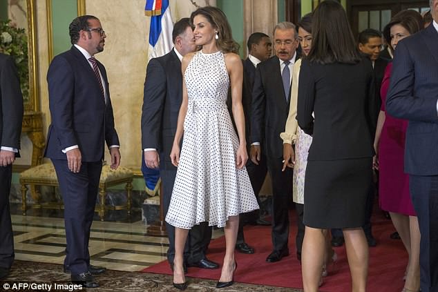 Spanish Queen Letizia Endorsed Clear PVC Shoe Trend In Her Own Elegant Way