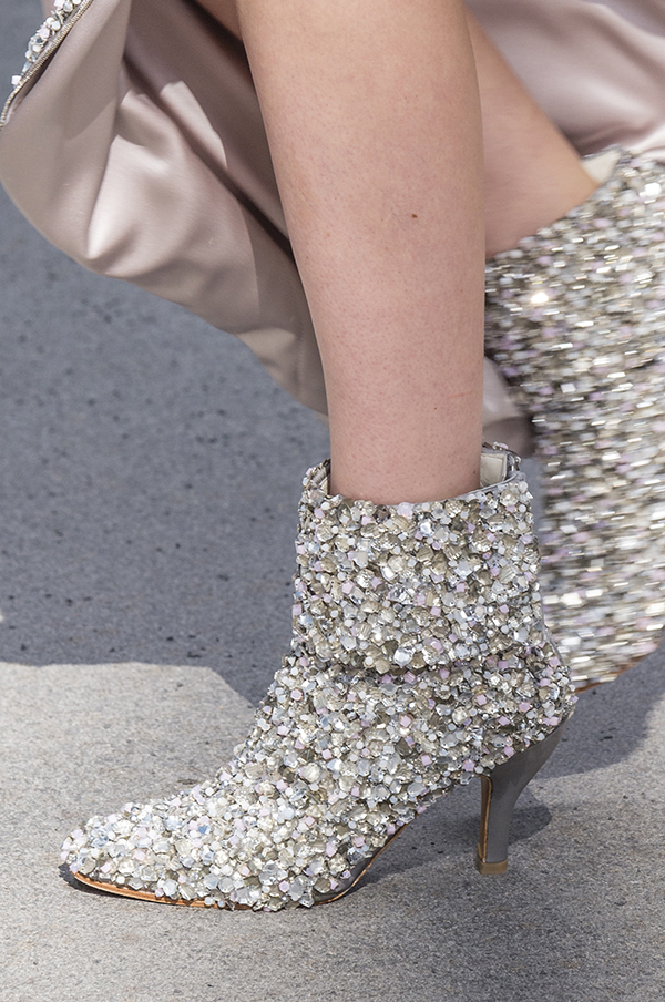 Chanel shoes couture fall 2018