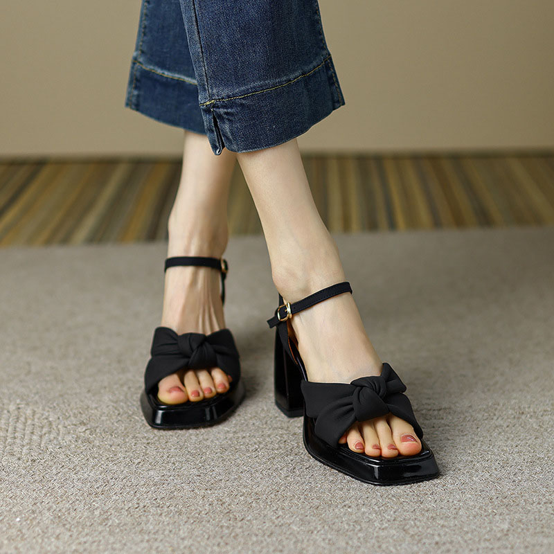 CHIKO Adabella Open Toe Block Heels Heeled Sandals