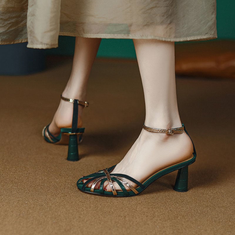 CHIKO Janick Open Toe Stiletto Heeled Sandals