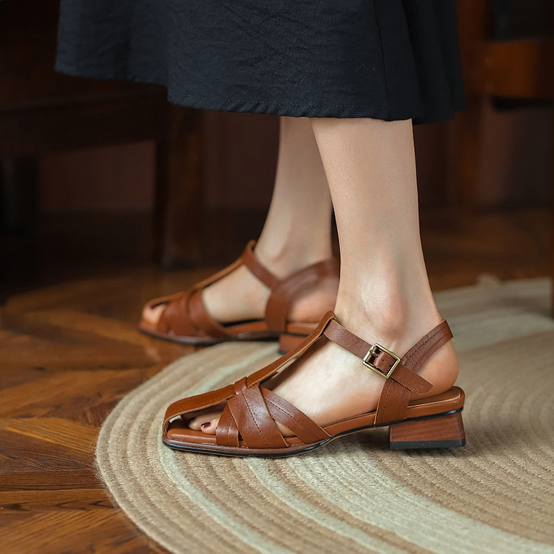 CHIKO Aranzuru Open Toe Block Heels Heeled Sandals