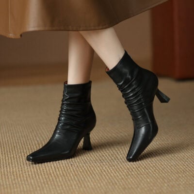 CHIKO Othelia Square Toe Stiletto Ankle Boots