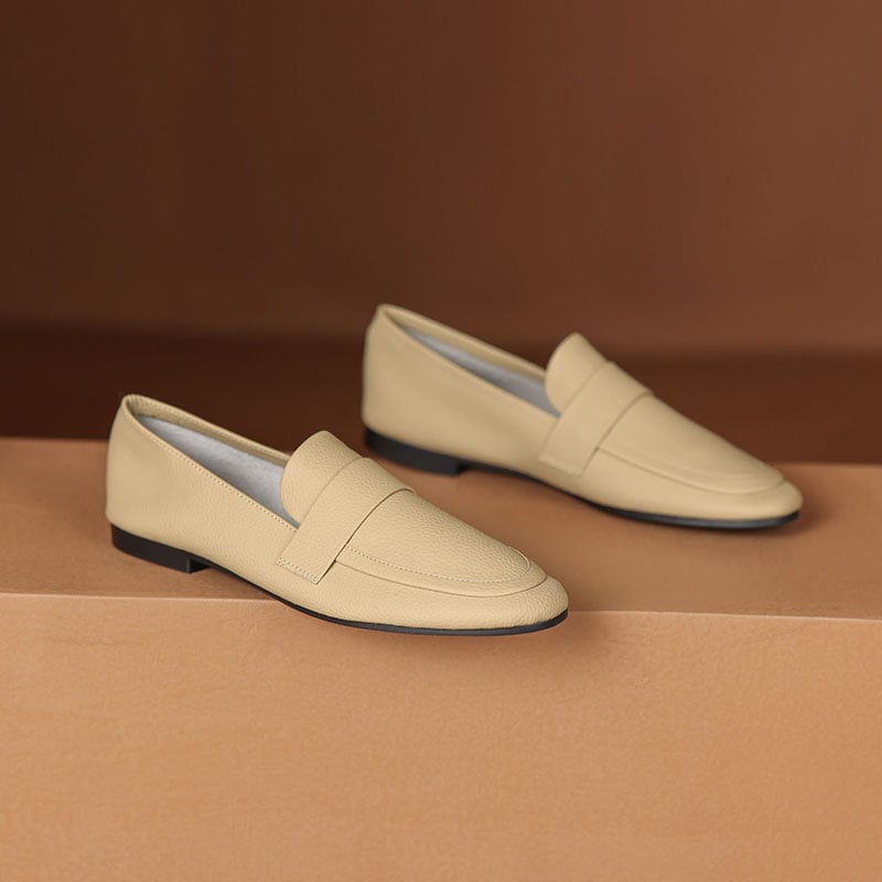CHIKO Nu Round Toe Block Heels Loafers Shoes