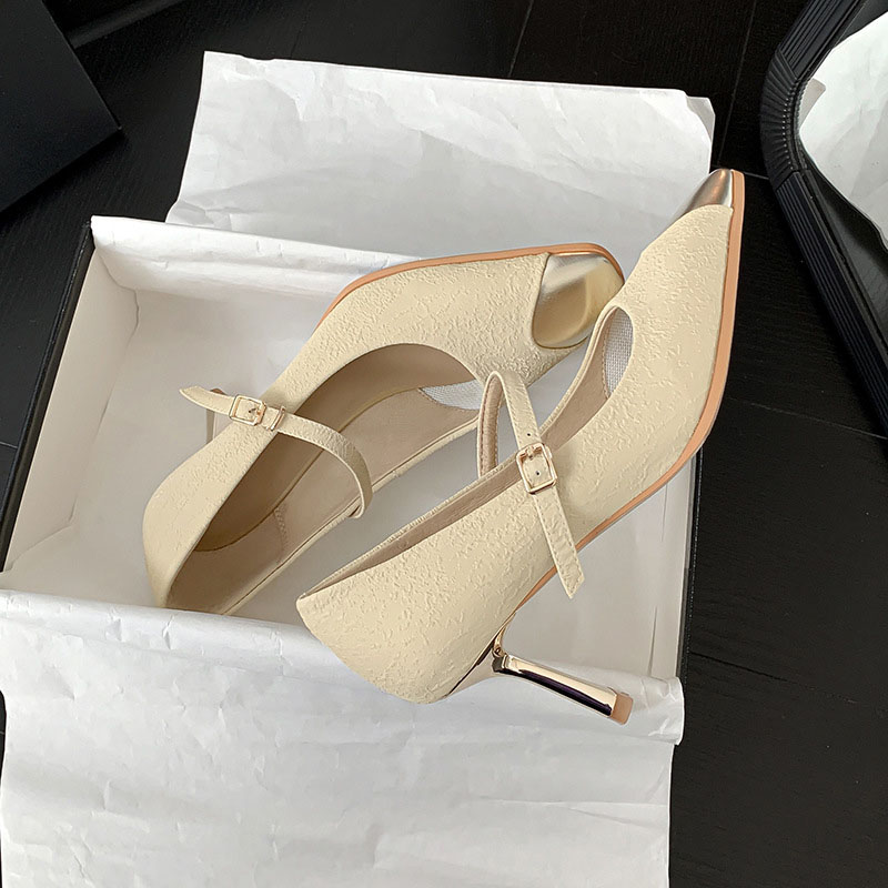 CHIKO Daeshonda Square Toe Stiletto Mary Jane Shoes