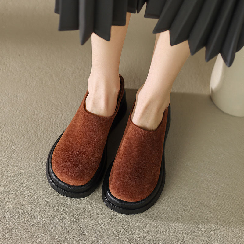CHIKO Janea Round Toe Flatforms Clogs/Mules Shoes