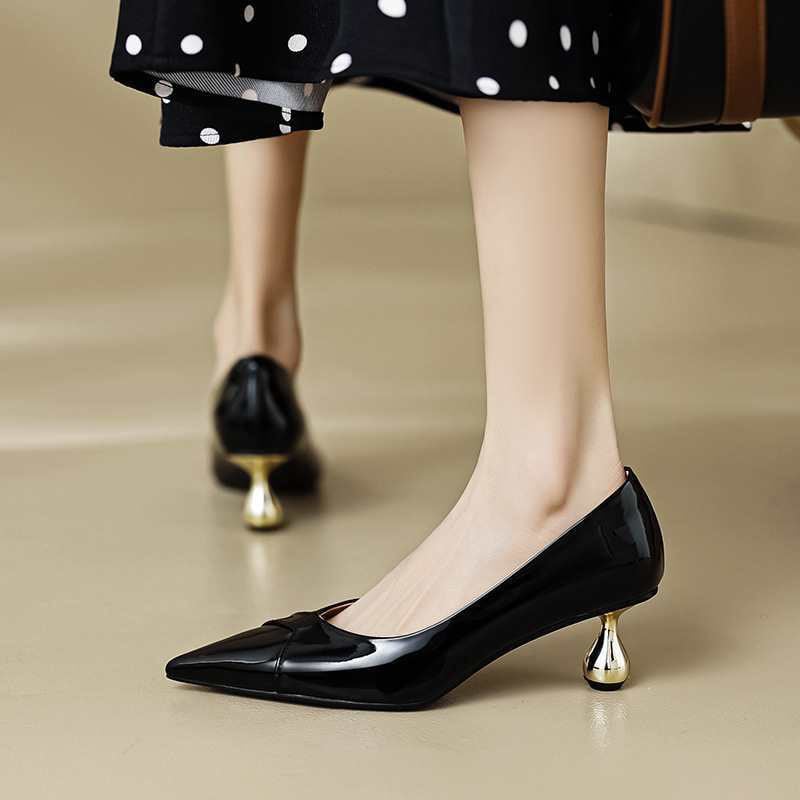 CHIKO Emalee Pointy Toe Kitten Heels Pumps Shoes