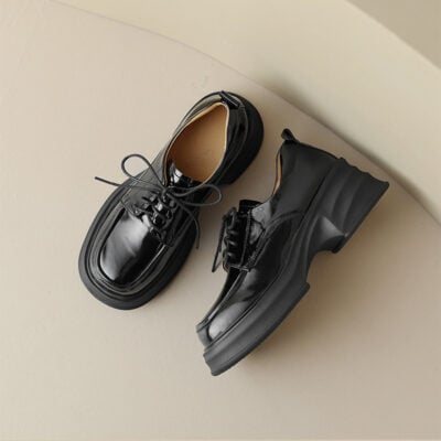 CHIKO Karilyn Square Toe Flatforms Oxfords Shoes