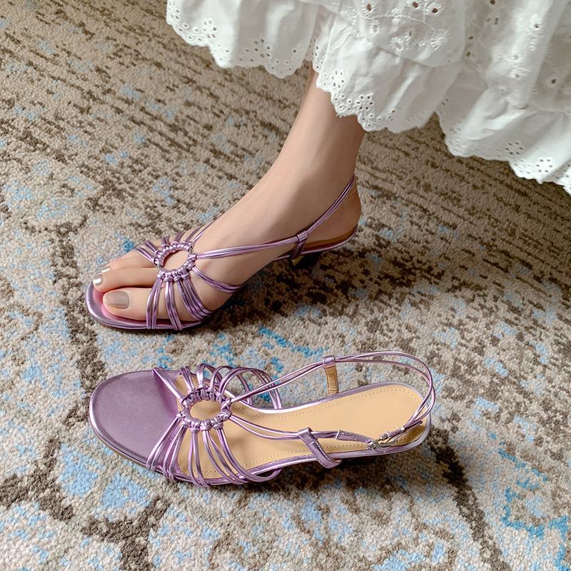 CHIKO Karlee Open Toe Chunky Heels Heeled Sandals