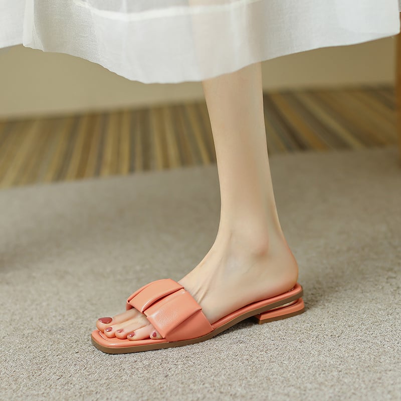 CHIKO Kayleigh Open Toe Block Heels Slides Sandals