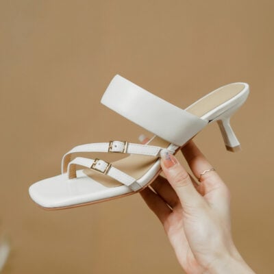 CHIKO Keyonia Open Toe Stiletto Slides Sandals