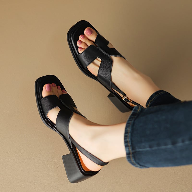 CHIKO Lamonica Open Toe Block Heels Heeled Sandals