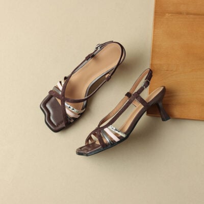 CHIKO Laquisha Open Toe Stiletto Heeled Sandals