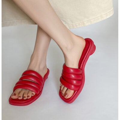CHIKO Lashai Open Toe Block Heels Slides Sandals