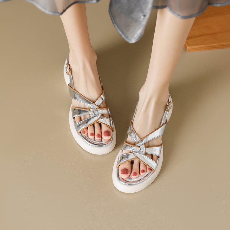 CHIKO Lorene Open Toe Block Heels Heeled Sandals