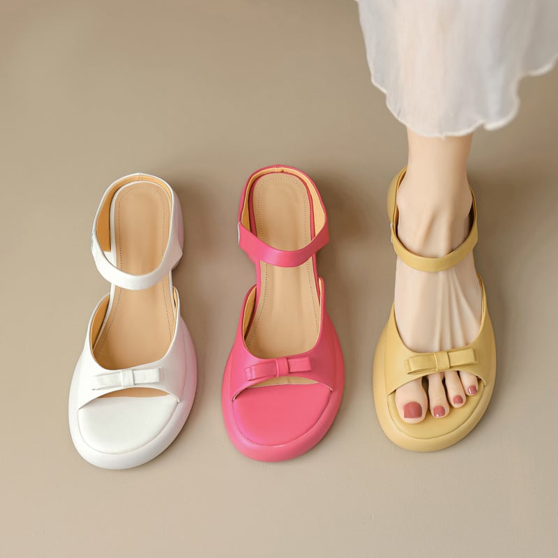 CHIKO Lateshia Open Toe Block Heels Slides Sandals