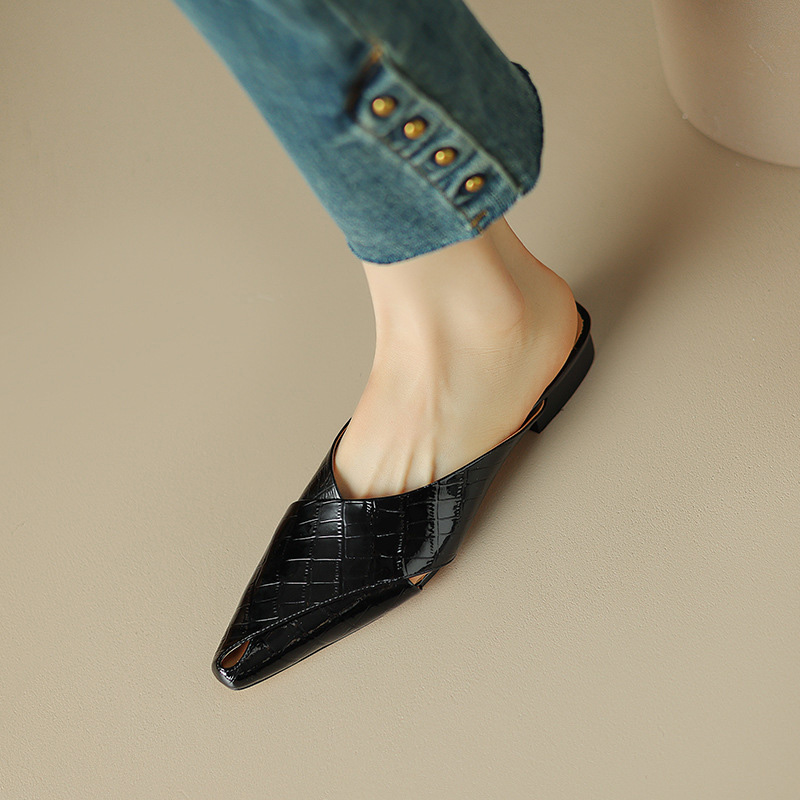 CHIKO Liza Peep Toe Block Heels Clogs/Mules Shoes