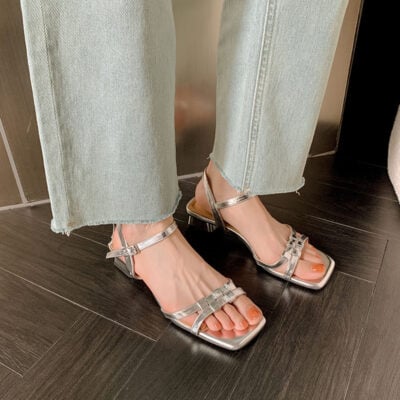 CHIKO Marie-Eve Open Toe Block Heels Heeled Sandals