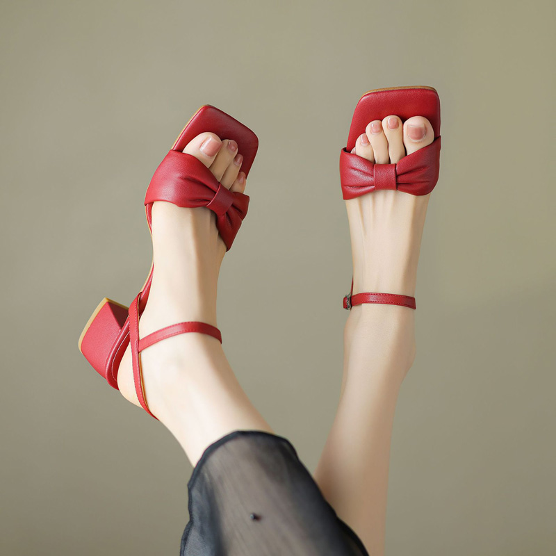 CHIKO Marcedes Open Toe Block Heels Heeled Sandals