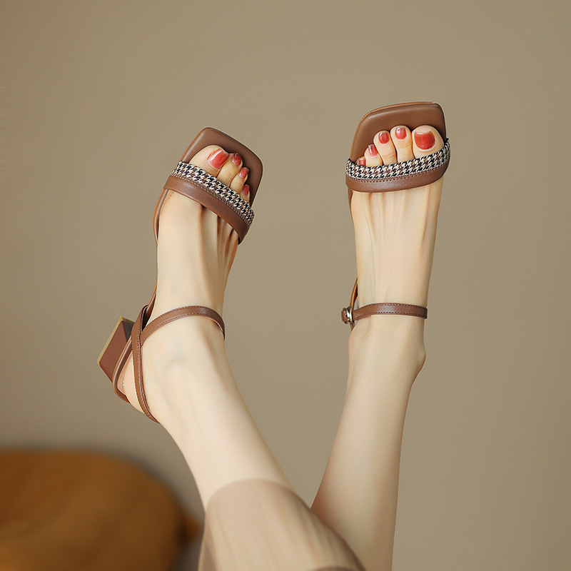 CHIKO Marie Ann Open Toe Block Heels Heeled Sandals