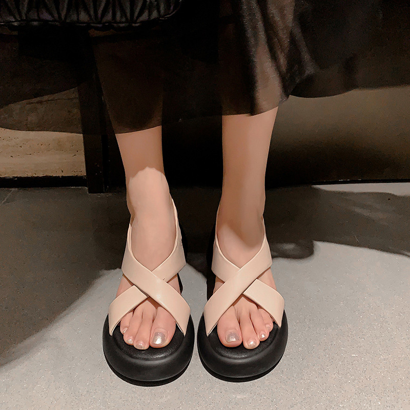 CHIKO Nikkia Open Toe Block Heels Platforms Sandals