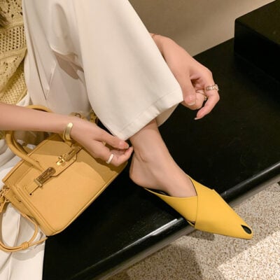 women fashion shoes cut out details