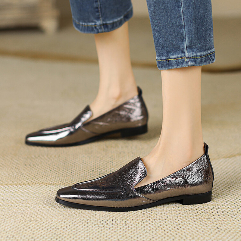 CHIKO Tyfani Square Toe Block Heels Loafers Shoes