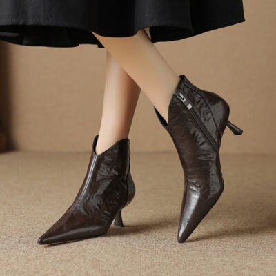 CHIKO Genesis Pointy Toe Stiletto Ankle Boots