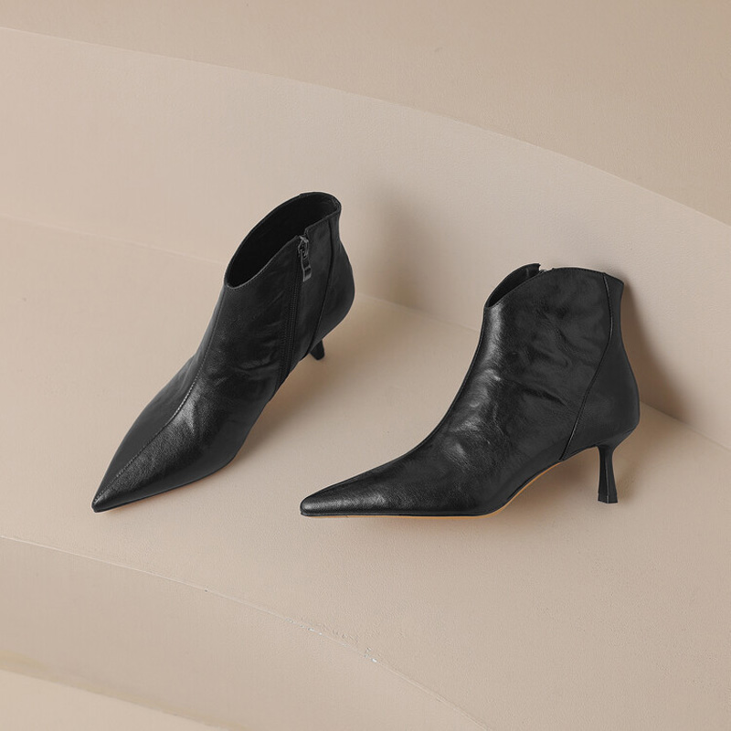 CHIKO Genesis Pointy Toe Stiletto Ankle Boots