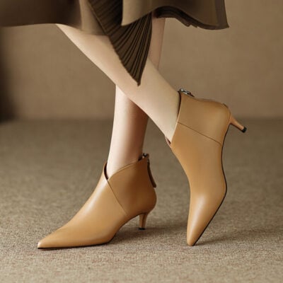 CHIKO Madelyn Pointy Toe Stiletto Ankle Boots