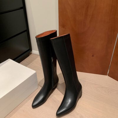 CHIKO Magnolia Pointy Toe Wedge Knee High Boots