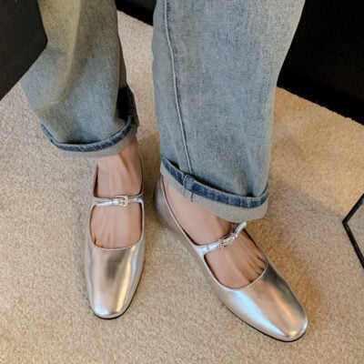 CHIKO Charli Round Toe Block Heels Mary Jane Shoes