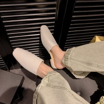 CHIKO Braelynn Square Toe Block Heels Clogs/Mules Shoes