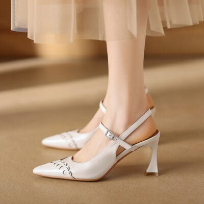 CHIKO Marceline Pointy Toe Stiletto Slingback Shoes