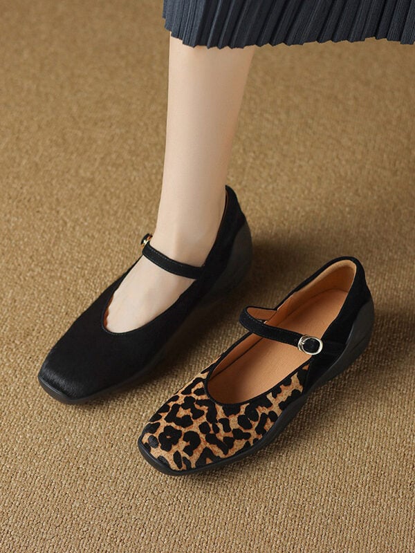 2501BLF11720-1 CHIKO Belle Round Toe Wedge Mary Jane Shoes