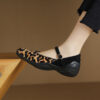 CHIKO Belle Round Toe Wedge Mary Jane Shoes