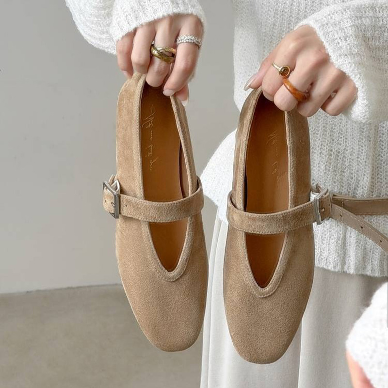 CHIKO Deina Round Toe Block Heels Mary Jane Shoes