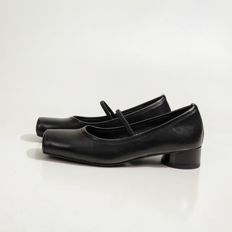 CHIKO Debora Square Toe Block Heels Mary Jane Shoes