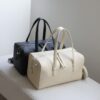 2603BFN260128-1 CHIKO Dinny Pebbled Leather Bowling Bag