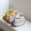 CHIKO Soft Pebbled Leather Half Moon Shoulder Bag for Women – Minimalist Crossbody Hobo Handbag